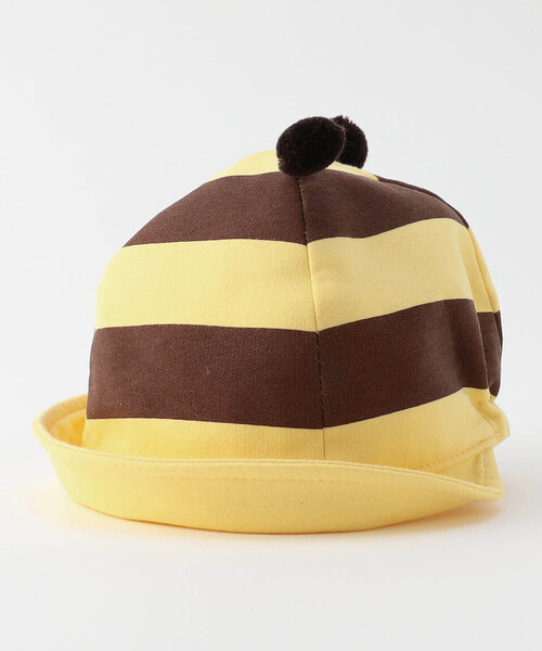 COMME CA ISM（コムサイズム）の「UVカット　昆虫モチーフハット(44-48cm)（ハット・キッズ・レッド/イエロー・FREE）」の4枚目の写真