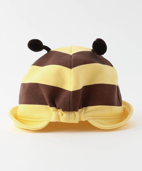 COMME CA ISM（コムサイズム）の「UVカット　昆虫モチーフハット(44-48cm)（ハット・キッズ・レッド/イエロー・FREE）」の5枚目の写真