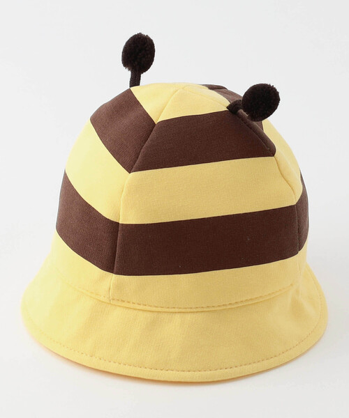 COMME CA ISM（コムサイズム）の「UVカット　昆虫モチーフハット(44-48cm)（ハット・キッズ・レッド/イエロー・FREE）」の6枚目の写真
