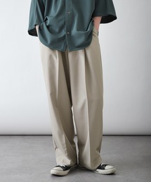 ZIP FIVE | 【ZIP FIVE】loose tapered wide PT / ルーズワイドテーパードスラックス(スラックス)