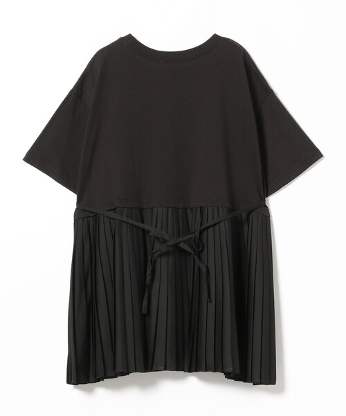 Ray BEAMS(レイビームス)の「Ray BEAMS / プリーツ キリカエ バック リボン Tシャツ(Tシャツ/カットソー・レディース・ホワイト/ブラック/その他・ONE SIZE)」の11枚目の写真