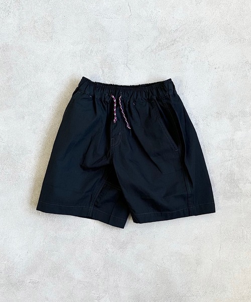 Life Support Products（ライフサポートプロダクツ）の「ポプリンマチツキショートパンツ(80～150cm)（その他パンツ・キッズ・グリーン/ピンク/ベージュ/ブルー系その他/ブルー/レモンイエロー/ブラック・80/90/95/100/110/120/130/140/150）」の2枚目の写真