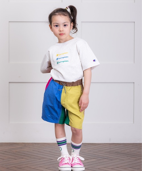 Life Support Products（ライフサポートプロダクツ）の「ポプリンマチツキショートパンツ(80～150cm)（その他パンツ・キッズ・グリーン/ピンク/ベージュ/ブルー系その他/ブルー/レモンイエロー/ブラック・80/90/95/100/110/120/130/140/150）」の13枚目の写真