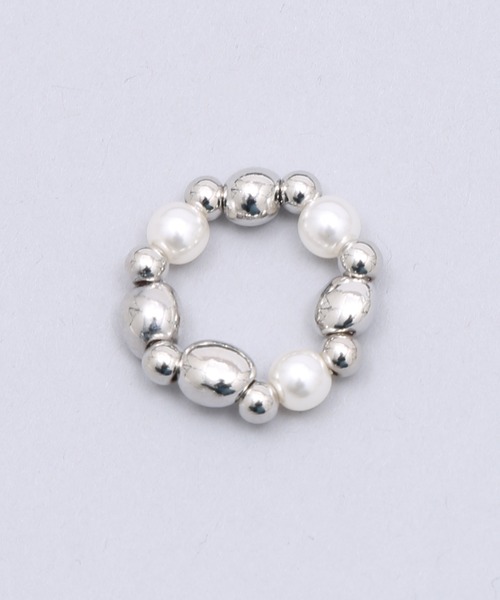Figments(フィグメンツ)の「パール&ボールリング(リング・レディース・その他1/その他2・FREE)」の3枚目の写真