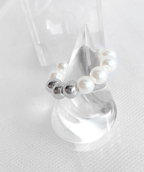 Figments(フィグメンツ)の「パール&ボールリング(リング・レディース・その他1/その他2・FREE)」の4枚目の写真