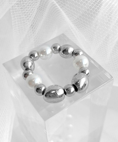 Figments(フィグメンツ)の「パール&ボールリング(リング・レディース・その他1/その他2・FREE)」の6枚目の写真