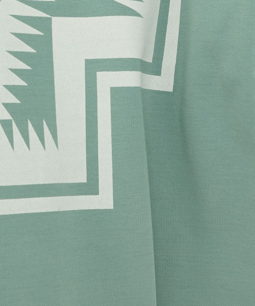 PENDLETON（ペンドルトン）の「【PENDLETON(ペンドルトン)】別注ラグランTシャツ(KIDS)（Tシャツ/カットソー・キッズ・チャコール/グリーン/オフホワイト/ネイビー・110cm/120cm/130cm/140cm/150cm）」の22枚目の写真