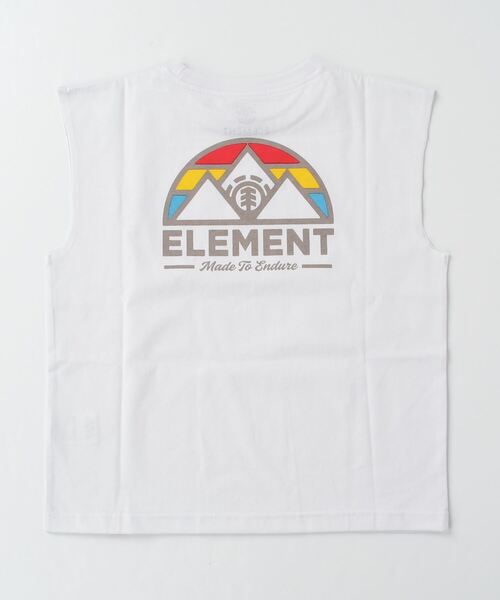 ELEMENT(エレメント)の「ELEMENT/エレメント キッズ タンクトップ BD025-356(タンクトップ・キッズ・ホワイト/ブラック・130cm/140cm/150cm/160cm)」の1枚目の写真