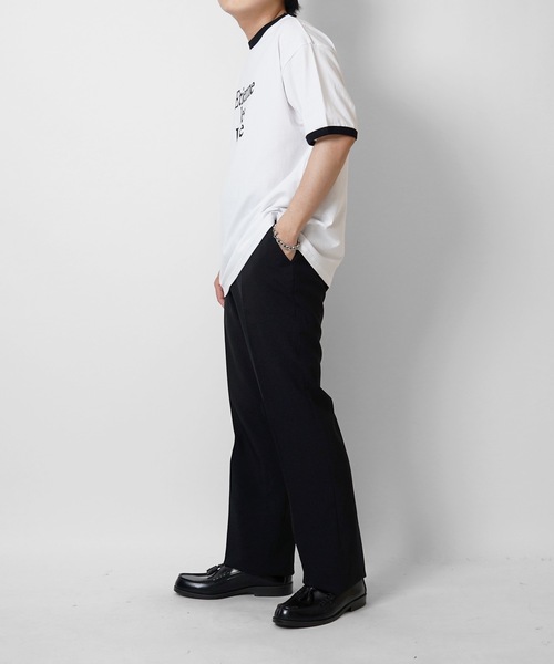 Confirm（コンファーム）の「センタープレス ベーシックスラックスパンツ コックパンツ（スラックス・メンズ・ブラック/ブラック系その他・S/LL/L/M）」の14枚目の写真