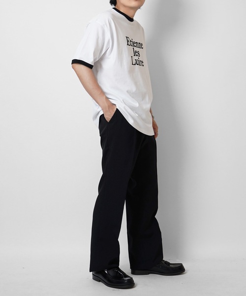 Confirm（コンファーム）の「センタープレス ベーシックスラックスパンツ コックパンツ（スラックス・メンズ・ブラック/ブラック系その他・S/LL/L/M）」の8枚目の写真