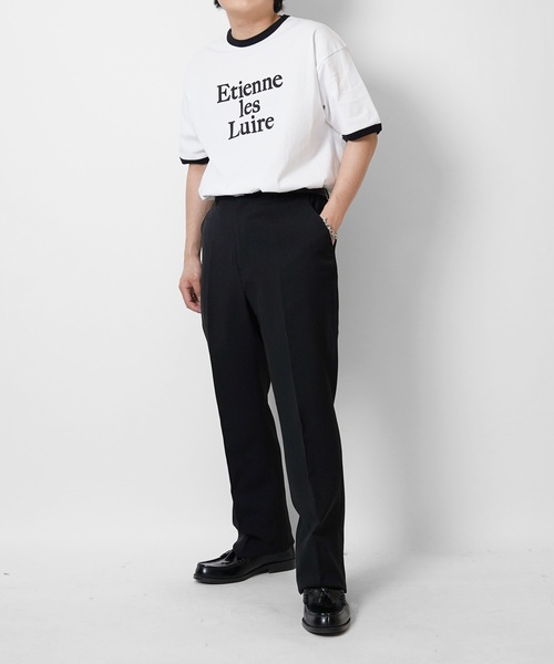 Confirm（コンファーム）の「センタープレス ベーシックスラックスパンツ コックパンツ（スラックス・メンズ・ブラック/ブラック系その他・S/LL/L/M）」の18枚目の写真