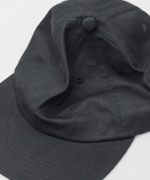 セール】コットンツイル アンストラクチャード フラットバイザー