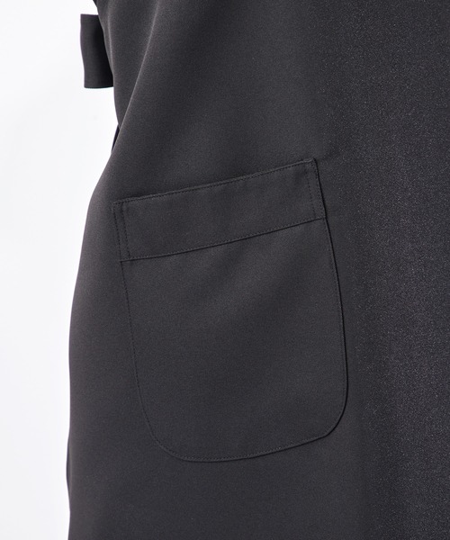 セール】ご葬儀に使えるブラックエプロン【喪服用】（エプロン