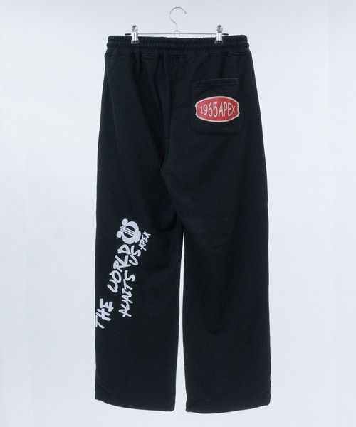 JOHN'S CLOSET（ジョンズクローゼット）の「【13】カレッジワッペン ワイドスウェットパンツ（スウェットパンツ・メンズ・ワンウォッシュ/オフホワイト/ブラック/サックスブルー/グレー・LARGE/MEDIUM）」の7枚目の写真