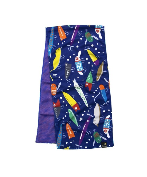 go slow caravan（ゴースローキャラバン）の「gsc吸水速乾 外遊びタオル（タオル・レディース・その他6/ブルー系その他/パープル系その他/その他3/グリーン/その他4/その他5/ホワイト系その他/その他2/ブラック系その他/グリーン系その他/カモフラージュ/その他1/レインボー/カラフル・FREE）」の6枚目の写真