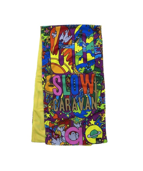go slow caravan（ゴースローキャラバン）の「gsc吸水速乾 外遊びタオル（タオル・レディース・その他6/ブルー系その他/パープル系その他/その他3/グリーン/その他4/その他5/ホワイト系その他/その他2/ブラック系その他/グリーン系その他/カモフラージュ/その他1/レインボー/カラフル・FREE）」の7枚目の写真