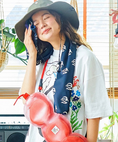 go slow caravan（ゴースローキャラバン）の「gsc吸水速乾 外遊びタオル（タオル・レディース・その他6/ブルー系その他/パープル系その他/その他3/グリーン/その他4/その他5/ホワイト系その他/その他2/ブラック系その他/グリーン系その他/カモフラージュ/その他1/レインボー/カラフル・FREE）」の17枚目の写真