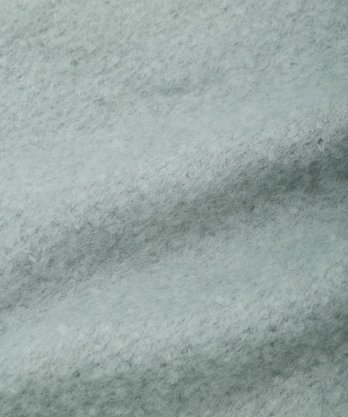 MILKFED.(ミルクフェド)の「BASIC SOLID STOLE(ストール/ショール・レディース・オフホワイト/ライトグリーン・ONE SIZE)」の8枚目の写真