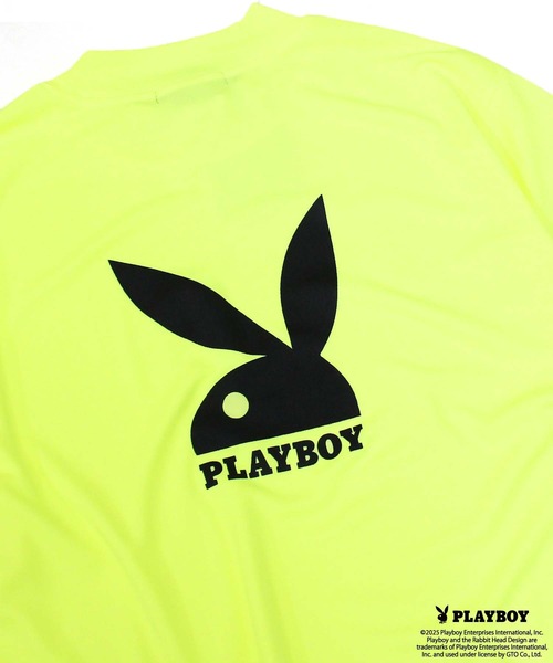 PLAYBOY（プレイボーイ）の「【GOLF】ゴルフウェア　PLAYBOY　接触冷感モックネックT（Tシャツ/カットソー・メンズ・イエロー/ブラック/グレー・M/L/XL）」の15枚目の写真