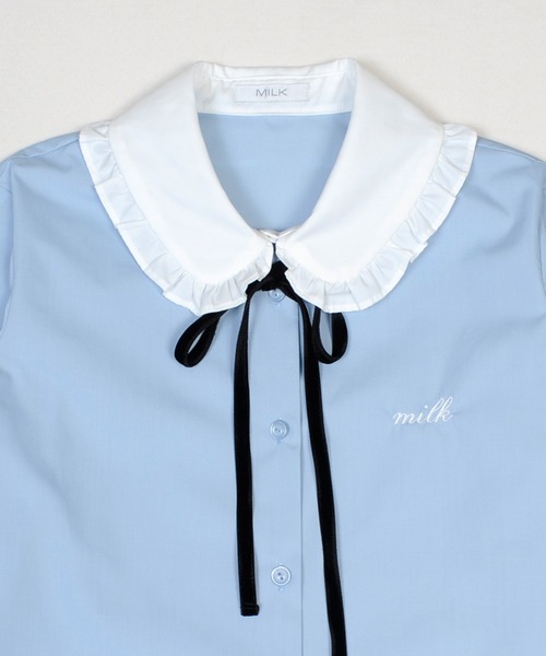 MILK（ミルク）の「フリルロゴ ブラウス（シャツ/ブラウス・レディース・C/A/B・FREE）」の12枚目の写真