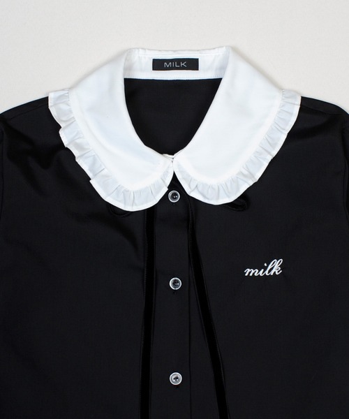 MILK（ミルク）の「フリルロゴ ブラウス（シャツ/ブラウス・レディース・C/A/B・FREE）」の13枚目の写真