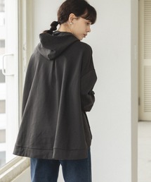 【ママサイズ】フード付き Aライン パーカー