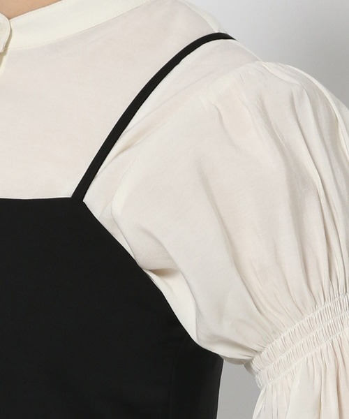 LOWRYS FARM（ローリーズファーム）の「レイヤードキャミチュニック　972832（キャミソール・レディース・ブラック/ブラック系その他・FREE）」の14枚目の写真