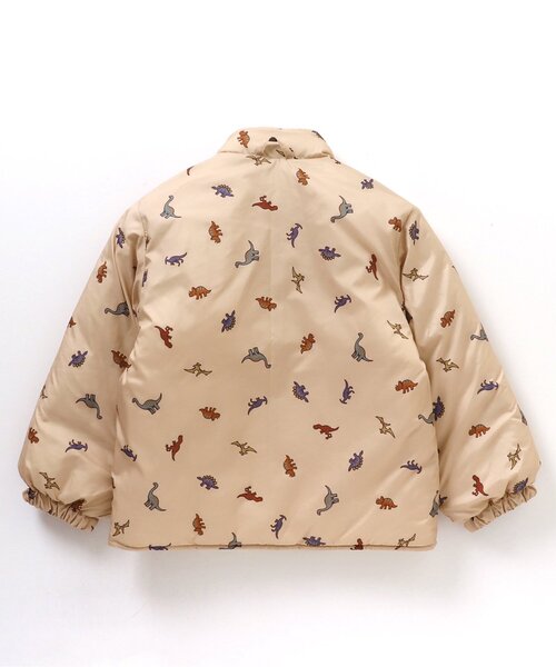 apres les cours（アプレレクール）の「【洗える・2Way】バラエティリバーシブル中綿ジャケット（ダウンジャケット/コート・キッズ・オフホワイト/ラベンダー/ネイビー/オレンジ/ピンク・90/120/140/130/80/110/100）」の8枚目の写真