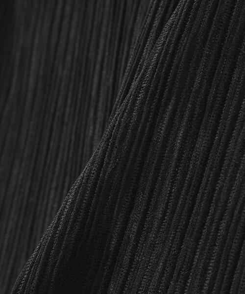 N.（N. Natural Beauty Basic）（エヌエヌナチュラルビューティーベーシック）の「シュリンクハイネックシアーインナーカットソー（Tシャツ/カットソー・レディース・ホワイト/ブラック/ブルー・MEDIUM）」の12枚目の写真