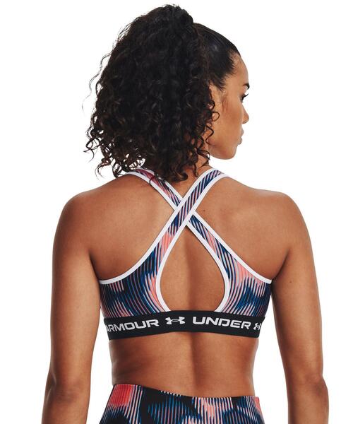 UNDER ARMOUR（アンダーアーマー）の「UAクロスバック プリントブラ ミディアムサポート（トレーニング/レディース）（スポーツブラ・レディース・その他・M/XL/S/L）」の4枚目の写真