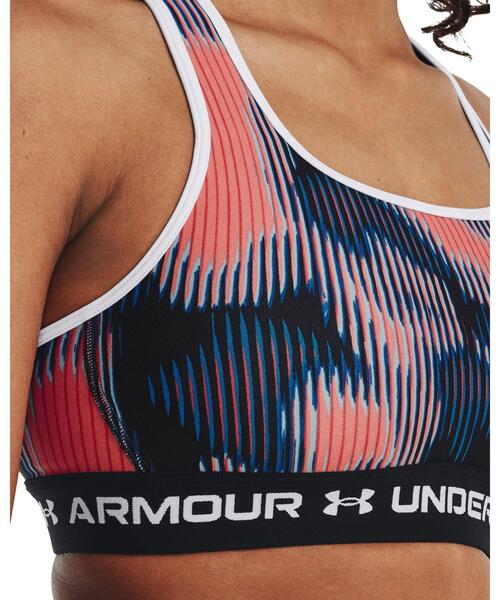 UNDER ARMOUR（アンダーアーマー）の「UAクロスバック プリントブラ ミディアムサポート（トレーニング/レディース）（スポーツブラ・レディース・その他・M/XL/S/L）」の2枚目の写真