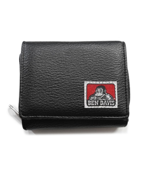 BEN DAVIS（ベンデイビス）の「【BEN DAVIS】3つ折り財布（財布・メンズ・ブラック系その他2/ブラック/ブラック系その他・FREE）」の3枚目の写真