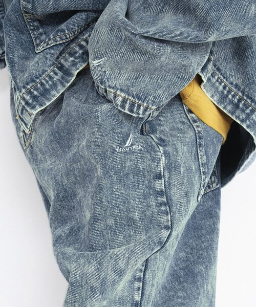 NAUTICA(ノーティカ)の「【NAUTICA/ノーティカ】ツイル・デニムロングパンツ(デニムパンツ・キッズ・ベージュ/ブルー/カーキ/ネイビー・M/XS/S/XL/L)」の22枚目の写真