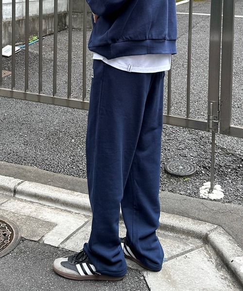 ALAND（エーランド）の「【UNISEX】ALAND／ワッペンロゴパンツ（ウラケ） 2976333（スウェットパンツ・レディース・ネイビー/ブラック/ライトグレー・MEDIUM/LARGE）」の16枚目の写真