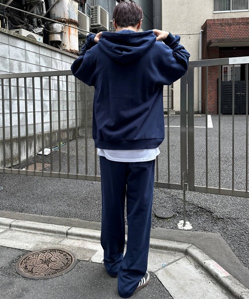 ALAND（エーランド）の「【UNISEX】ALAND／ワッペンロゴパンツ（ウラケ） 2976333（スウェットパンツ・レディース・ネイビー/ブラック/ライトグレー・MEDIUM/LARGE）」の15枚目の写真