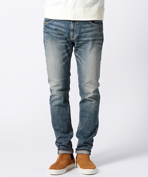 BEAMS（ビームス）の「◆BEAMS / ハイストレッチ スキニー デニム パンツ（デニムパンツ・メンズ・サックスブルー/ブラック・SMALL/MEDIUM/LARGE/X-LARGE）」の5枚目の写真