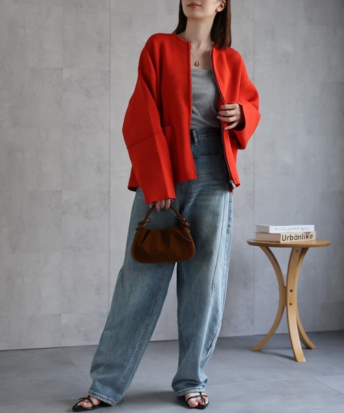model:162cm 着用サイズ：F