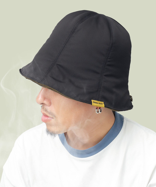 セール】撥水ポリエステル サウナハット（中綿入り高断熱モデル