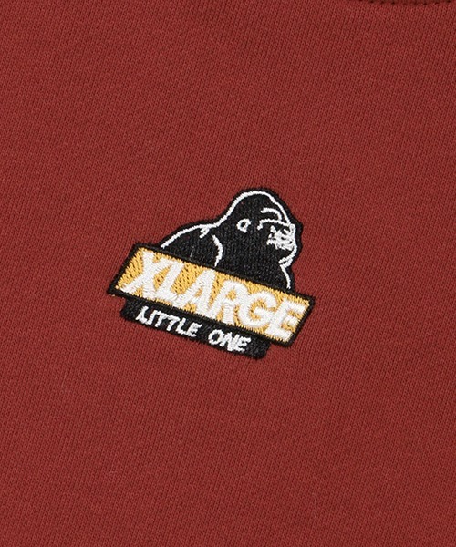 XLARGE KIDS（エクストララージキッズ）の「ワンポイントゴリラトレーナー（スウェット・キッズ・グリーン/ブラック/トップグレー/ワインレッド・100cm/90cm/130cm/120cm/110cm/80ｃｍ/140cm）」の13枚目の写真
