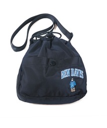 BEN DAVIS | 《BEN DAVIS/ベンデイビス》刺繍ドローストリングショルダー(ショルダーバッグ)