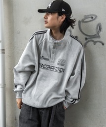 kutir | スタンドネックアソートラインスウェット(スウェット)