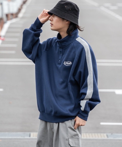 kutir(クティール)の「スタンドネックアソートラインスウェット(スウェット・メンズ・グレー/ネイビー/ブラック/グレー系その他・LARGE/MEDIUM)」の4枚目の写真