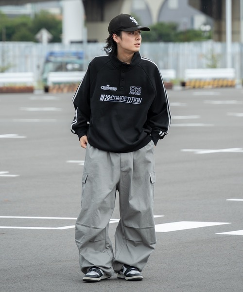 kutir(クティール)の「スタンドネックアソートラインスウェット(スウェット・メンズ・グレー/ネイビー/ブラック/グレー系その他・LARGE/MEDIUM)」の18枚目の写真