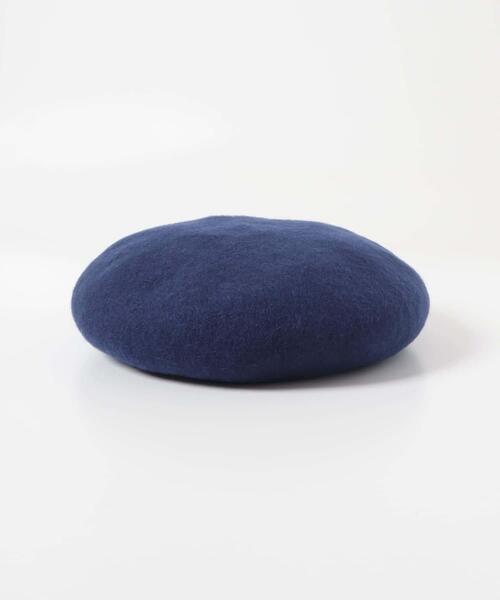 RODE SKO(ロデスコ)の「バスクベレー帽(ハンチング/ベレー帽・レディース・ブラック/アイボリー/ライトグレー/ロイヤルブルー・ONE)」の1枚目の写真