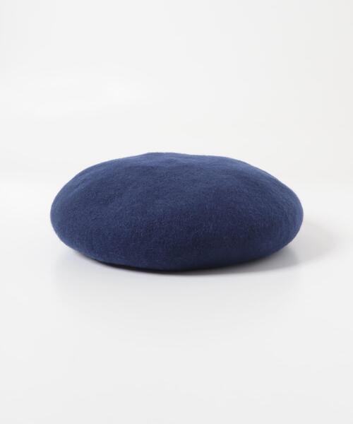 RODE SKO(ロデスコ)の「バスクベレー帽(ハンチング/ベレー帽・レディース・ブラック/アイボリー/ライトグレー/ロイヤルブルー・ONE)」の6枚目の写真