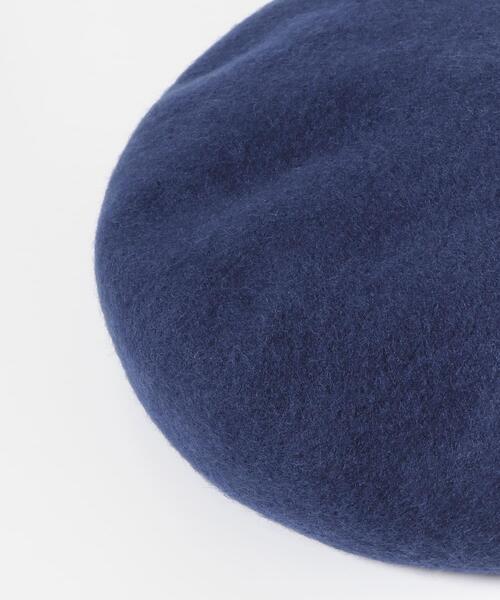 RODE SKO(ロデスコ)の「バスクベレー帽(ハンチング/ベレー帽・レディース・ブラック/アイボリー/ライトグレー/ロイヤルブルー・ONE)」の5枚目の写真