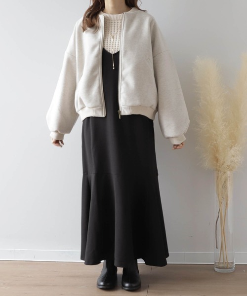 セール】【150㎝前後の小柄さんサイズ】オーバーサイズブルゾン