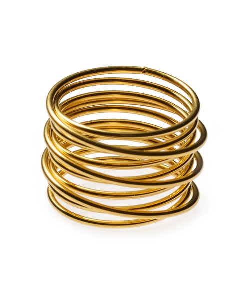 CENE（セネ）の「【CENE】セネ/オーバラッピングリング（リング・レディース・ゴールド・#9/#11/#13/#15）」の8枚目の写真