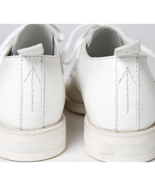 KIDS LOVE GAITE（キッズラブゲイト）の「KIDS LOVE GAITE UK OFFICER (UK OFFICER)（ドレスシューズ・メンズ・ブラック/ホワイト・7/9/10/6/8/5）」の9枚目の写真