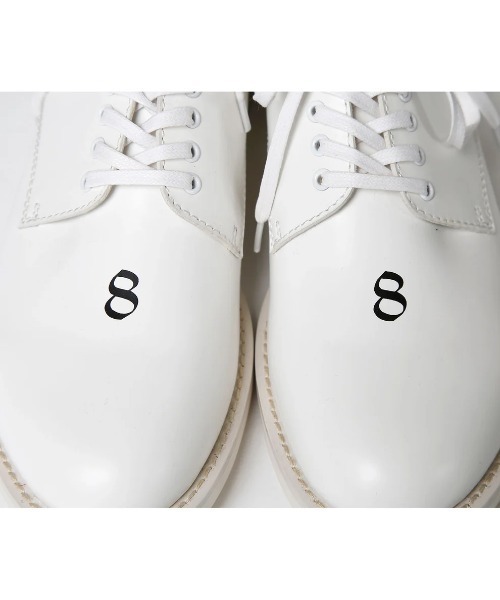 KIDS LOVE GAITE（キッズラブゲイト）の「KIDS LOVE GAITE UK OFFICER (UK OFFICER)（ドレスシューズ・メンズ・ブラック/ホワイト・7/9/10/6/8/5）」の10枚目の写真